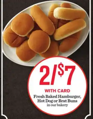 Mariano's Fresh Baked Hamburger, Hot Dog or Brat Buns offer