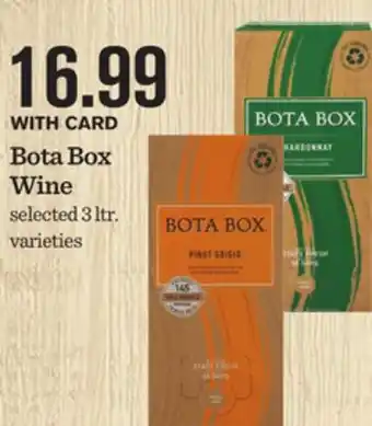 Mariano's Bota Box Wine offer