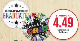 Mariano's Graduation Balloons offer