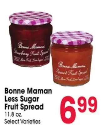 Jewel-Osco Bonne Maman Less Sugar Fruit Spread offer