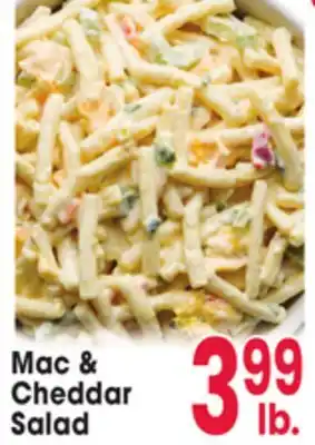 Jewel-Osco Mac & Cheddar Salad offer