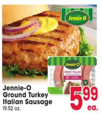 Jewel-Osco Jennie-O Ground Turkey Italian Sausage offer
