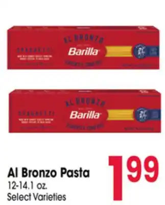 Jewel-Osco Al Bronzo Pasta offer