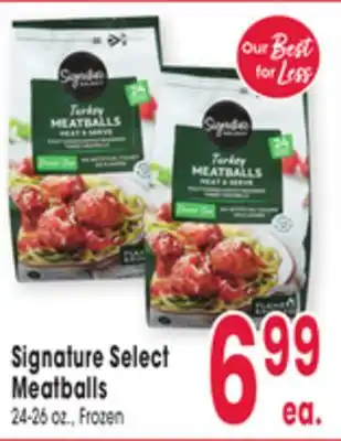 Jewel-Osco Signature Select Meatballs offer