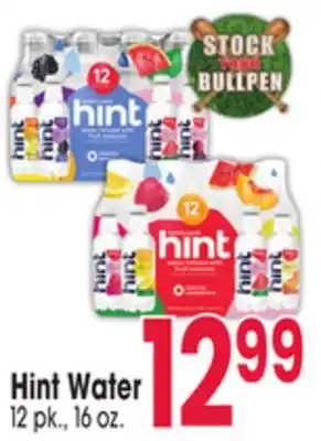 Jewel-Osco Hint Water offer