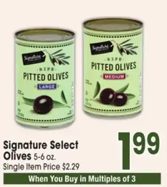 Jewel-Osco Signature Select Olives offer