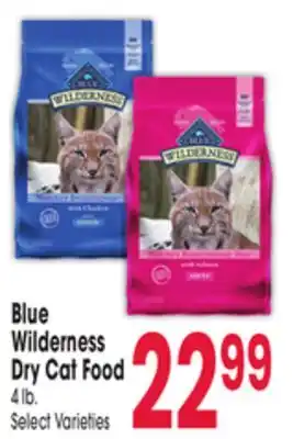 Jewel-Osco Blue Wilderness Dry Cat Food offer
