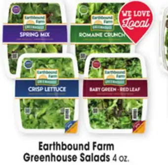 Jewel-Osco Earthbound Farm Greenhouse Salads offer