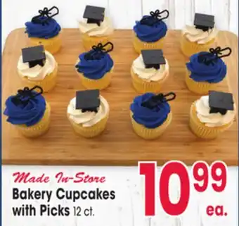 Jewel-Osco Bakery Cupcakes with Picks offer