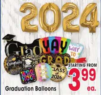 Jewel-Osco Graduation Balloons offer
