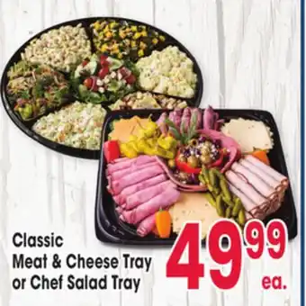 Jewel-Osco Classic Meat & Cheese Tray & Cheese Tray or Chef offer