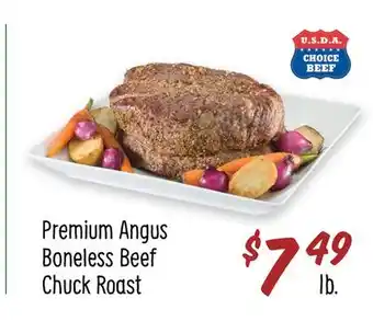 Sprouts Farmers Market Premium Angus Boneless Beef Chuck Roast offer