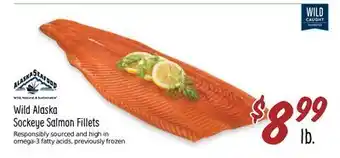 Sprouts Farmers Market Wild Alaska Sockeye Salmon Fillets offer