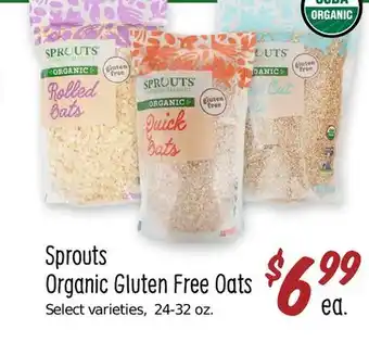 Sprouts Farmers Market Sprouts Organic Gluten Free Oats offer