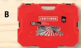 Ace Hardware Craftsman 135 Pc. Mechanic's Tool Set offer