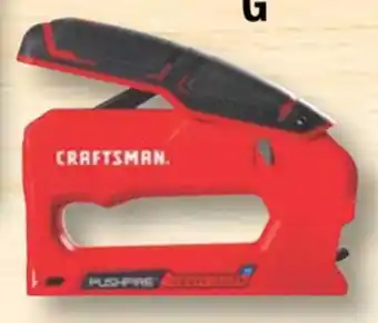 Ace Hardware Pushfire Heavy Duty Staple Gun offer