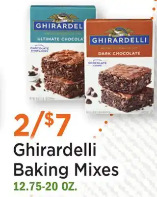 Heinen's Ghirardelli Baking Mixes offer