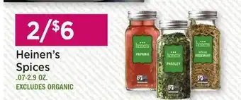 Heinen's Heinen's Spices offer