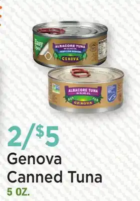 Heinen's Genova Canned Tuna offer