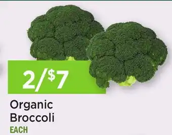 Heinen's Organic Broccoli offer