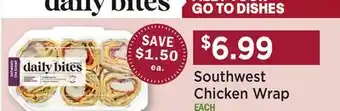 Heinen's Southwest Chicken Wrap offer