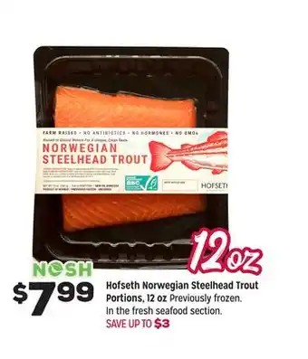 Grocery Outlet Hofseth Norwegian Steelhead Trout Portions offer