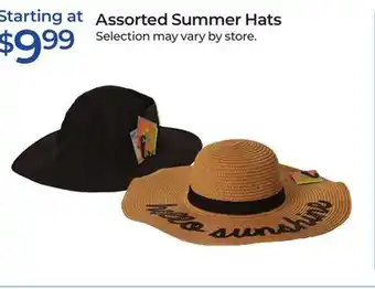 Rite Aid Assorted Summer Hats offer