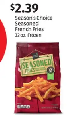 Aldi Season's Choice Seasoned French Fries offer