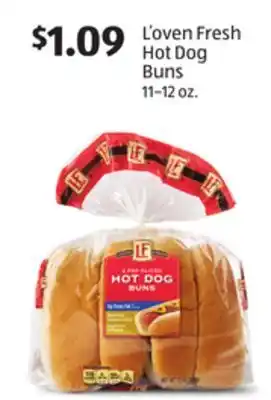 Aldi L'oven Fresh Hot Dog Buns offer