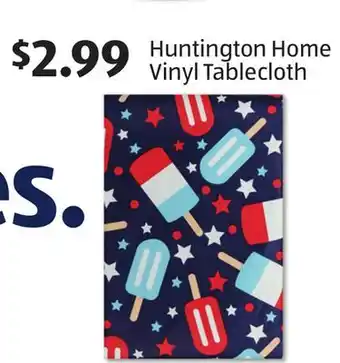 Aldi Huntington Home Vinyl Tablecloth offer