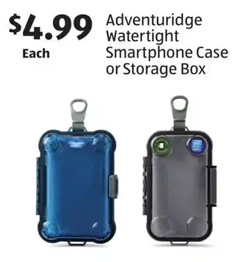 Aldi Adventuridge Watertight Smartphone Case or Storage Box offer