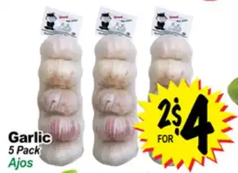 Superior Grocers Garlic offer