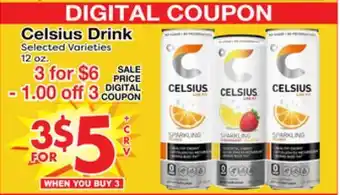 Superior Grocers Celsius Drink offer