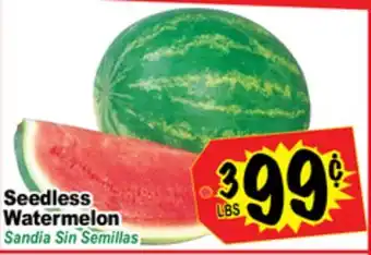 Superior Grocers Seedless Watermelon offer