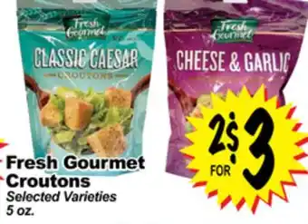 Superior Grocers Fresh Gourmet Croutons offer