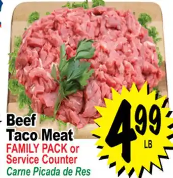 Superior Grocers Beef Taco Meat offer