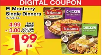 Superior Grocers El Monterey Single Dinners offer