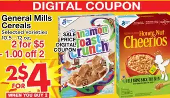 Superior Grocers General Mills Cereals offer