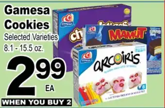 Superior Grocers Gamesa Cookies offer