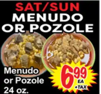 Superior Grocers Menudo or Pozole offer