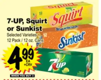 Superior Grocers 7-UP, Squirt or Sunkist offer