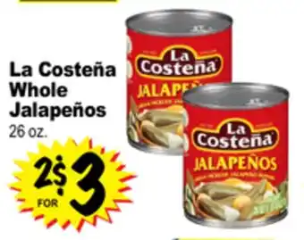 Superior Grocers La Costeña Whole Jalapeños offer