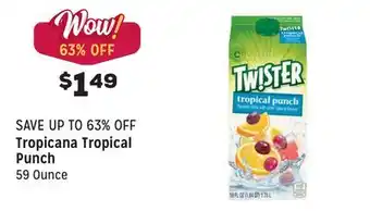 Grocery Outlet Tropical Punch offer