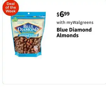 Walgreens Blue Diamond Almonds offer