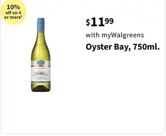 Walgreens Oyster Bay, 750ml offer