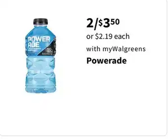 Walgreens Powerade offer