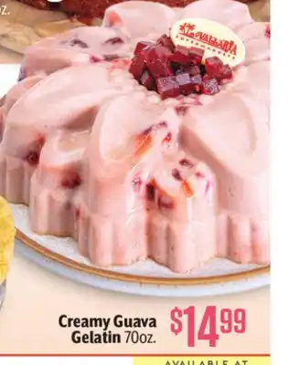 Vallarta Supermarkets Creamy Guava Gelatin offer
