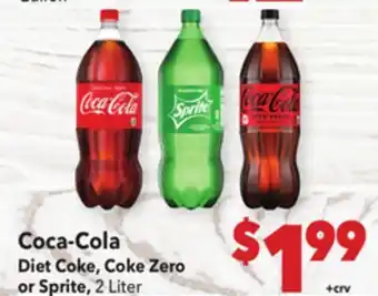 Vallarta Supermarkets Coca-Cola Diet Coke Coke , Zero or Sprite offer