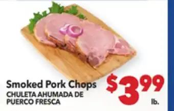 Vallarta Supermarkets Smoked Pork Chops / CHULETA AHUMADA DE PUERCO FRESCA offer