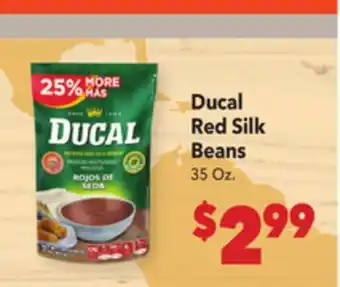 Vallarta Supermarkets Ducal Red Silk Beans offer